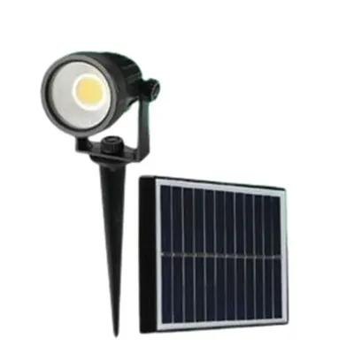 2 W Solar Garden Light, DC5V, 2 W Shaped Solar Panel With Sensor And Remote Control