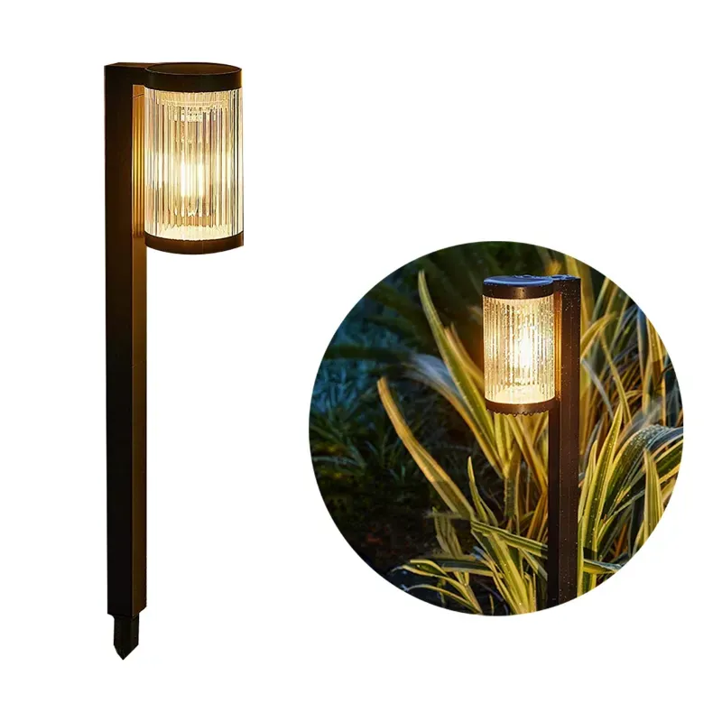 Giga Watts GW-233 Solar LED Pathway Lamp Light with 800mAh Ni-MH Battery & Panel for Walkway, Garden, Yard Decoration