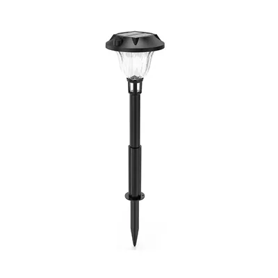 Giga Watts GW-221RGBW Solar RGB Pathway Light 800mAh Battery 120° Wide Angle 15Lm Spike Waterproof Outdoor Lamp for Garden