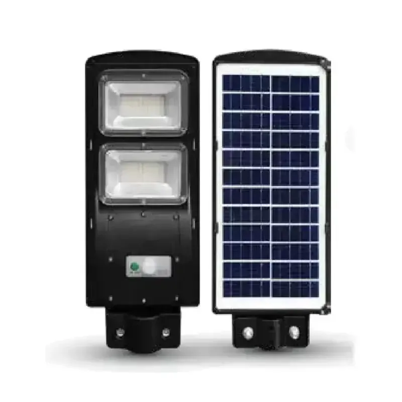 120 W Solar Led Street Light, 8 W Solar Panel With Beam-Angle Motion Sensor And Remote Control