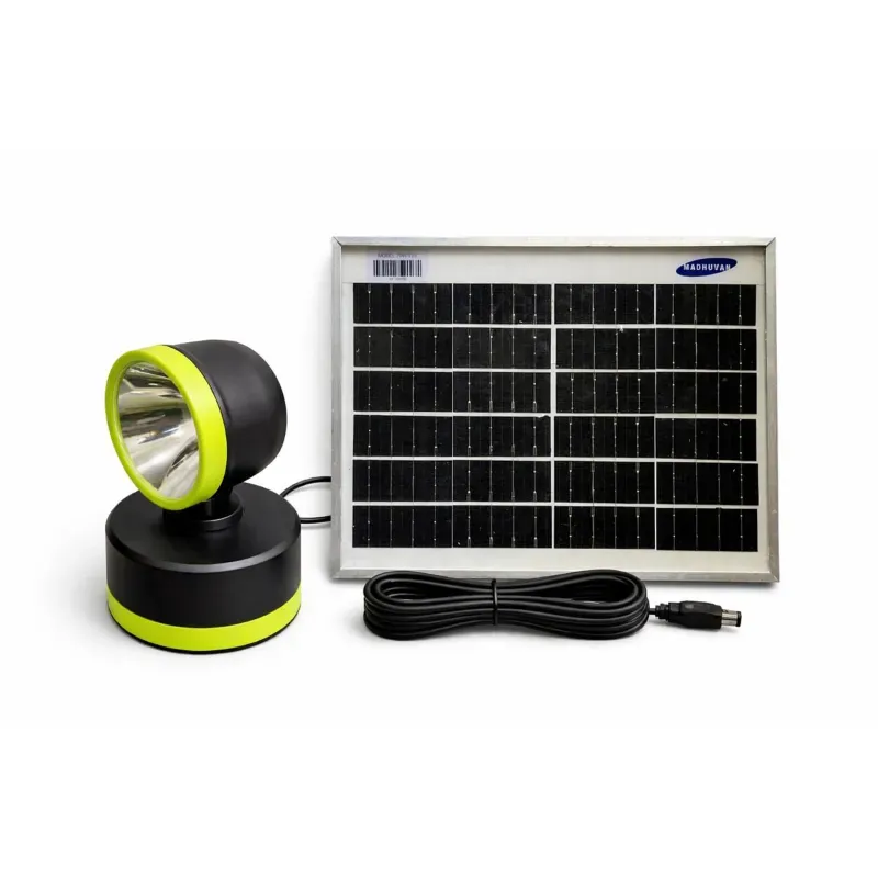 9 W Solar Street Light With 20 W Solar Panel, Weatherproof & High-Performance