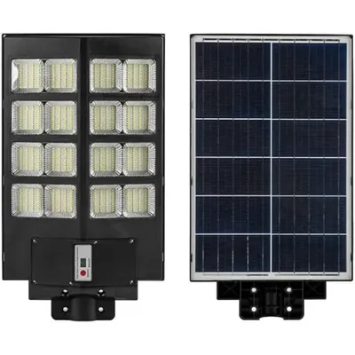 300 W Solar Led Street Light, 25 W Solar Panel With Beam-Angle Motion Sensor And Remote Control