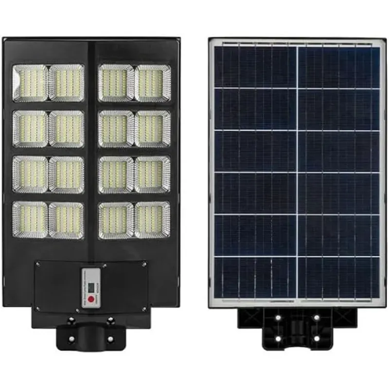 300 W Solar Led Street Light, 25 W Solar Panel With Beam-Angle Motion Sensor And Remote Control