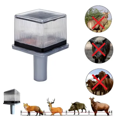 6 volt, 100 mAh Smart Solar LED Light Repelling Device with Lithium Ion Battery (Pack-1 Pc)