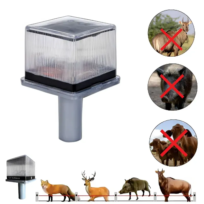 6 volt, 100 mAh Smart Solar LED Light Repelling Device with Lithium Ion Battery (Pack-1 Pc)