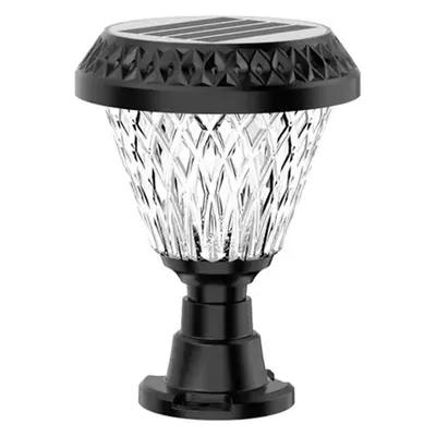 3 W Solar Gate Light, 1.3 W Round Shape Solar Panel With Sensor And Remote Control