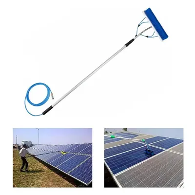 Zoom Solar Cleaning Brush with 3 m Water-fed Pipe and Aluminium Telescopic Pole