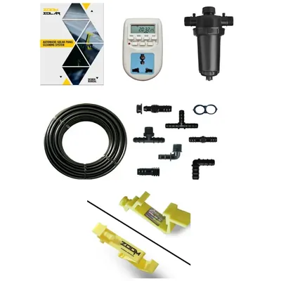 Zoom Solar Solar Panel Cleaning Kit with Controller for 10 Panels by Zoom Solar