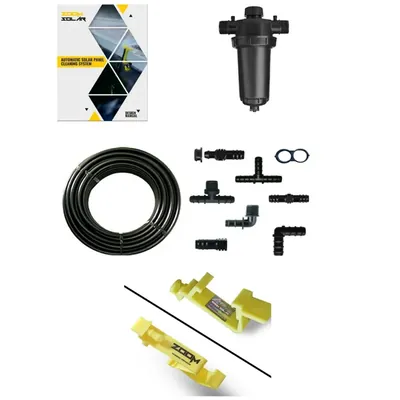 Zoom Solar Cleaning Kit for 6 Panel Solar, Without Controller