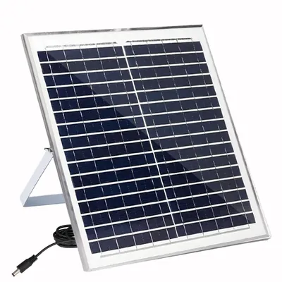 Giga Watts 18 W HSL- Solar Panel Water Resistant & Durable 18 V 1A Power PV Board Portable Charger for Battery, Home & Camping