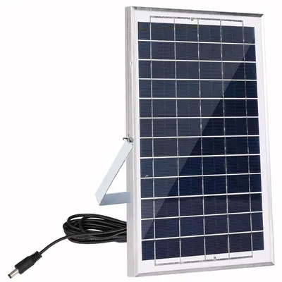 Giga Watts 6 W HSL- 6 W Solar Panel Water Resistant 6 V 1A Power PV Board Portable Charger for Battery Charging & Camping