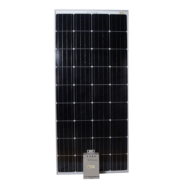 Solar Universe India Combo Set of 185 W Monocrystalline Solar Panel & 12 V, 20 Amp Smart Charge Controller