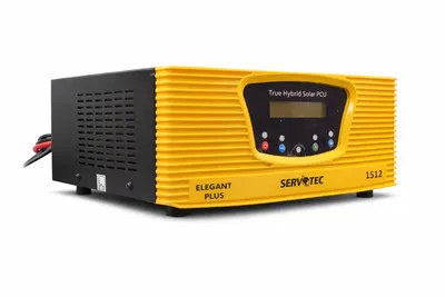 Servotech 1000VA/12 V Off Grid PWM Solar Inverter Used In Home & Shop