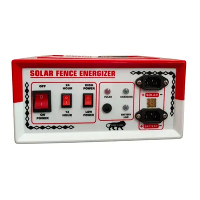 SET SAHAJANAND ELECTROTECH 10KV Mini Model Solar Zatka Machine Without Sirencard & Battery To Cover 10 Acre Land