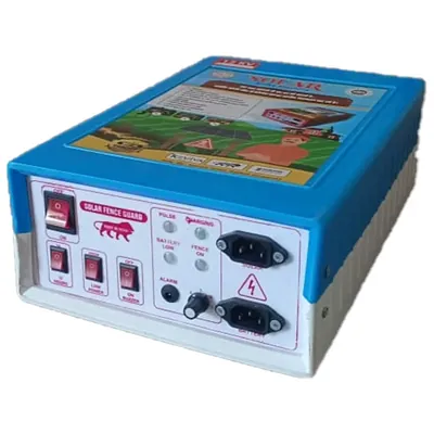 12 KV Automatic Solar Mini Zatka Machine To Cover 40 Acre Land