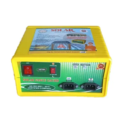 8 KV Automatic Solar Mini Zatka Machine To Cover 10 Acre Land