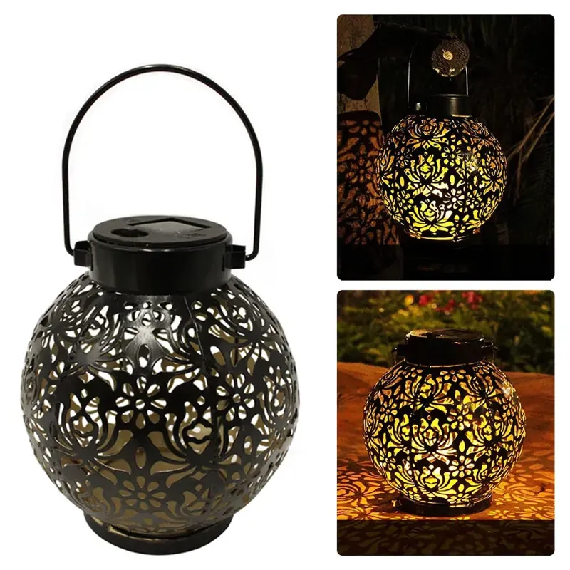Giga Watts GW-513 LED Solar Lantern with 2 V Panel 300mAh Ni-MH Battery Outdoor Hanging Light for Garden & Patio (White)