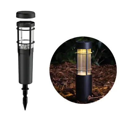 Giga Watts GW-231A Solar LED Pathway Lamp Light with 800mAh AA Ni-MH Battery & Panel for Walkway, Lawn & Garden Decoration