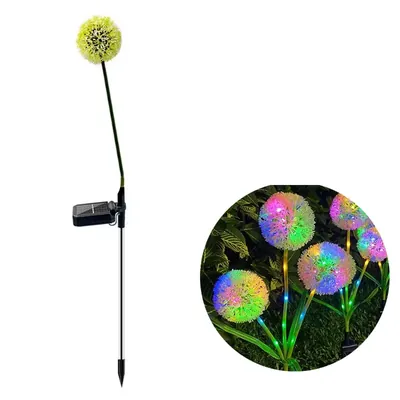 Giga Watts GW-920 15 LED Solar Dandelion Flower Lights with 600mAh Battery 2 V Panel Lamp for Garden, Pathway, Backyard