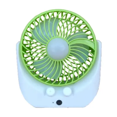 ALFALITE Little Master Inbuilt Battery Rechargeable Solar Fan for Home, Office, Outdoor & Camping, 2850 RPM