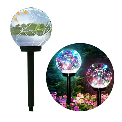 Giga Watts GW-906 Solar Globe Garden Light 20 LED 2 V Panel & 600mAh Ni-MH Battery for Home, Garden, Backyards, Pathways