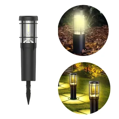 Giga Watts GW-231B Solar LED Pathway Lamp Light with 900mAh AA Ni-MH Battery & Panel for Walkway, Lawn & Garden Decoration