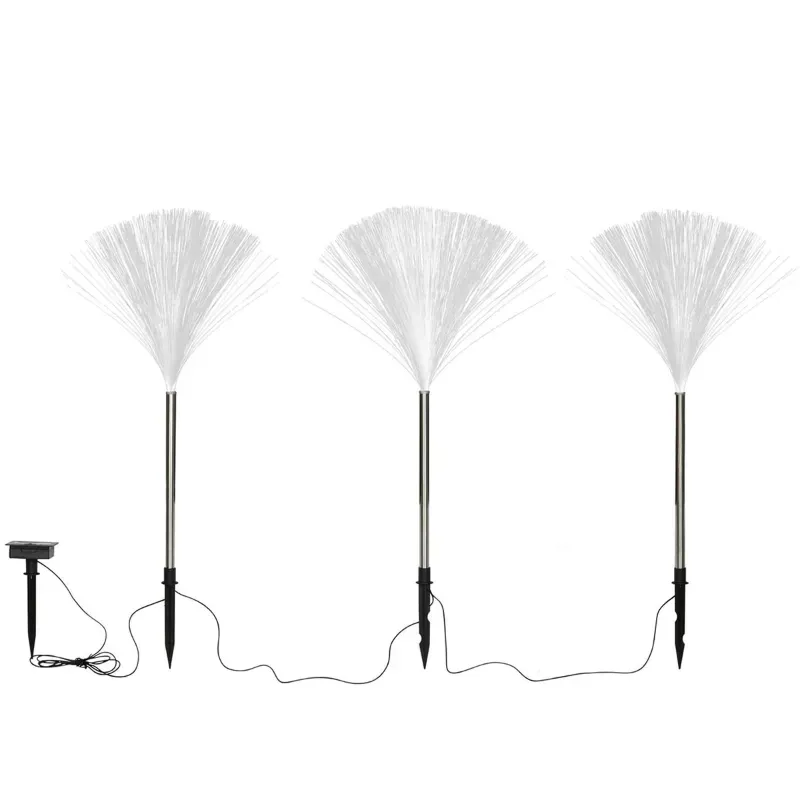 Giga Watts GW-904 Solar Multicolor Jellyfish Garden Light 600mAh Battery 2 V Panel for Backyards, Pathways and Outdoor Usage
