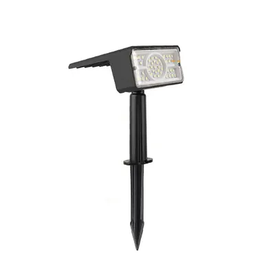 Giga Watts 1 W GW-701 Solar Landscape Spotlight 49 LED 1500mAh Li-ion Battery Polysilicon Panel for Yard, Garden & Driveway