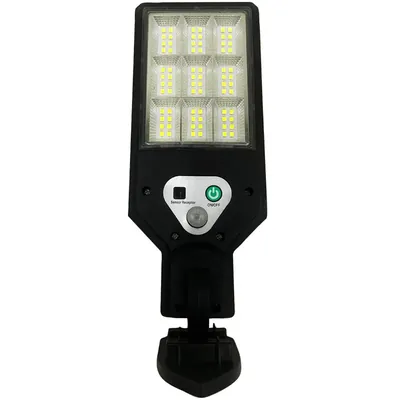 Giga Watts GW-604 72 LED Solar Street Light 1200mAh Li-ion Battery with 5.5 V Panel & Remote Motion Sensor Outdoor & Pathway