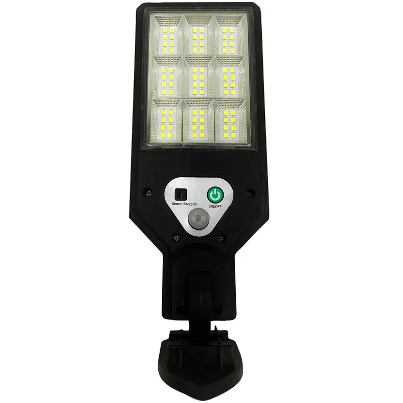 Giga Watts GW-604 72 LED Solar Street Light 1200mAh Li-ion Battery with 5.5 V Panel & Remote Motion Sensor Outdoor & Pathway