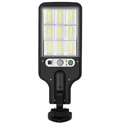 Giga Watts GW-605 72 LED Solar Street Light 1200mAh Li-ion Battery with 5.5 V Panel & Remote 72SMD 3 Modes Outdoor & Pathway