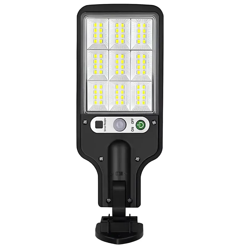 Giga Watts GW-605 72 LED Solar Street Light 1200mAh Li-ion Battery with 5.5 V Panel & Remote 72SMD 3 Modes Outdoor & Pathway
