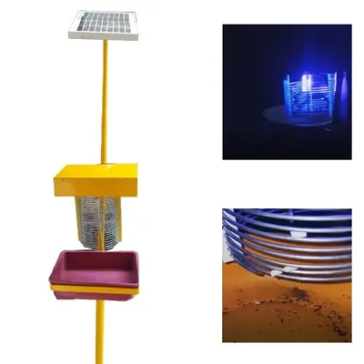 Heavy Duty Solar Shock Light Trap for Flying Nymphs and Adult Insect