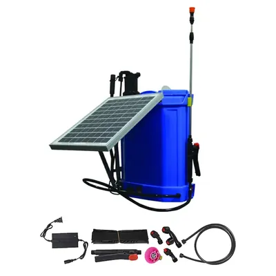 Neptune BS-51 2-in-1 Solar Charged Battery Operated Knapsack Sprayer 12 V 8 Ah, 20 L Capacity for Garden & Agriculture Use