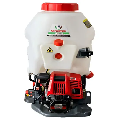 SPRAYMAN 1000,35.8 CC 4 Stroke GX35 Engine Powered Operated 25 L Backpack Sprayer for Agriculture use and Pest Control