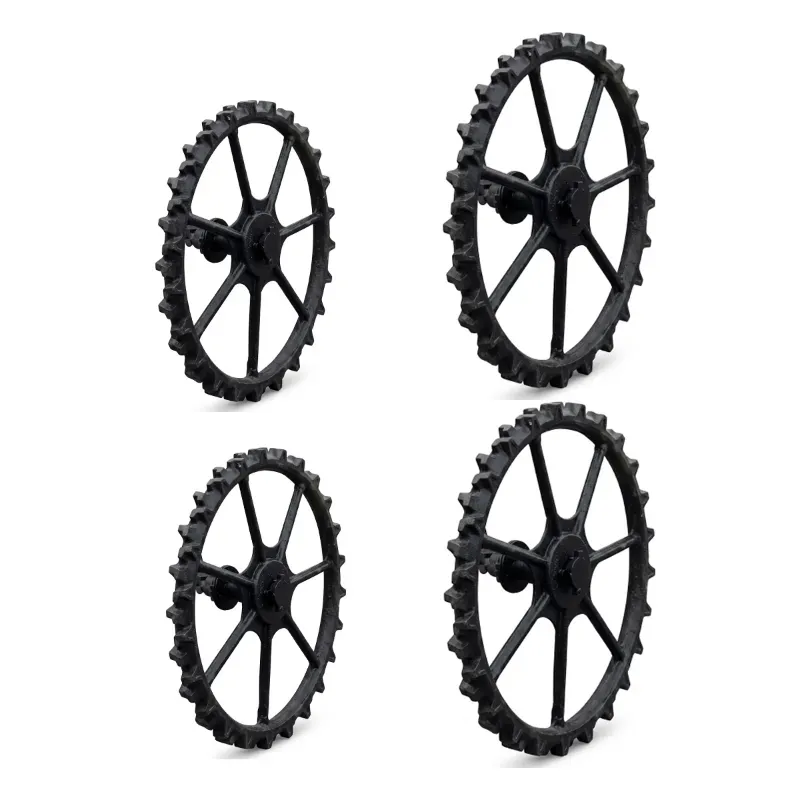 Dollss Soild Narrow Tractor Wheel Set, 1300*100 mm Front & 1800*160 mm Back for Boom Sprayer & Farming