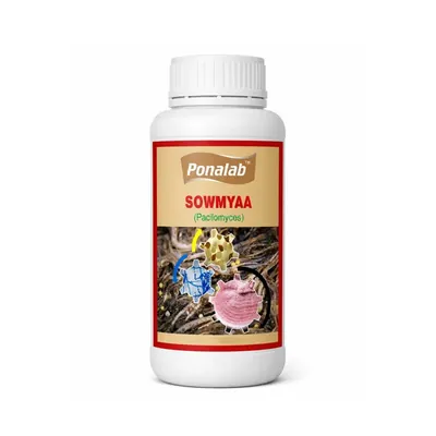 PONALAB Sowmya (1 Litre) Liquid Bio-Nematicide (1 x 10⁸ CFU/ml) for Biological Nematode Control & Protects Root Health