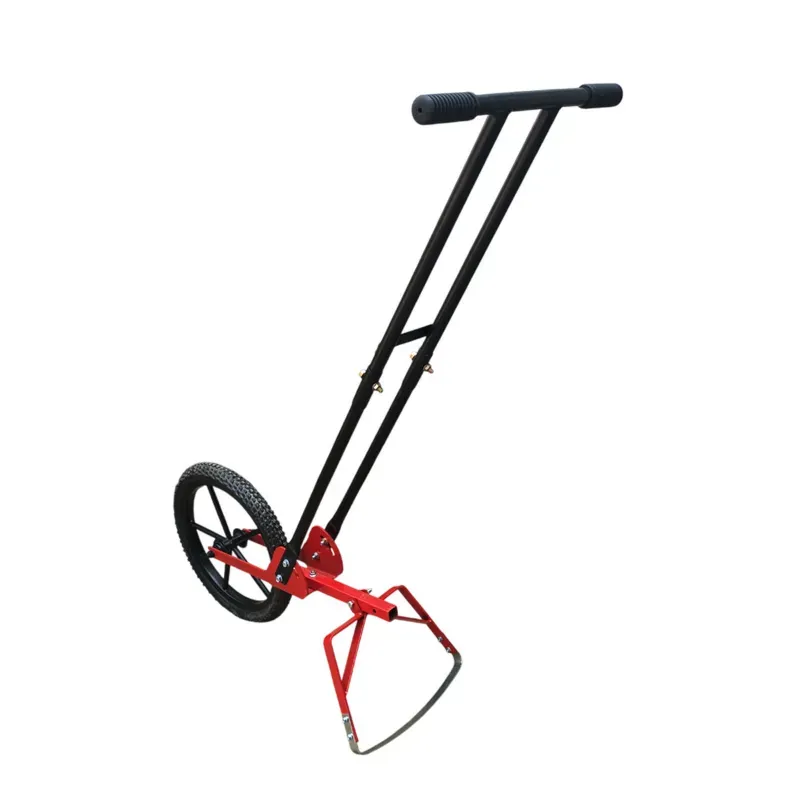 Global Nature Agro Single Wheel Harrow, With 12 Inch Weeder Attachment To Remove Weeds, GNSWH-801-3