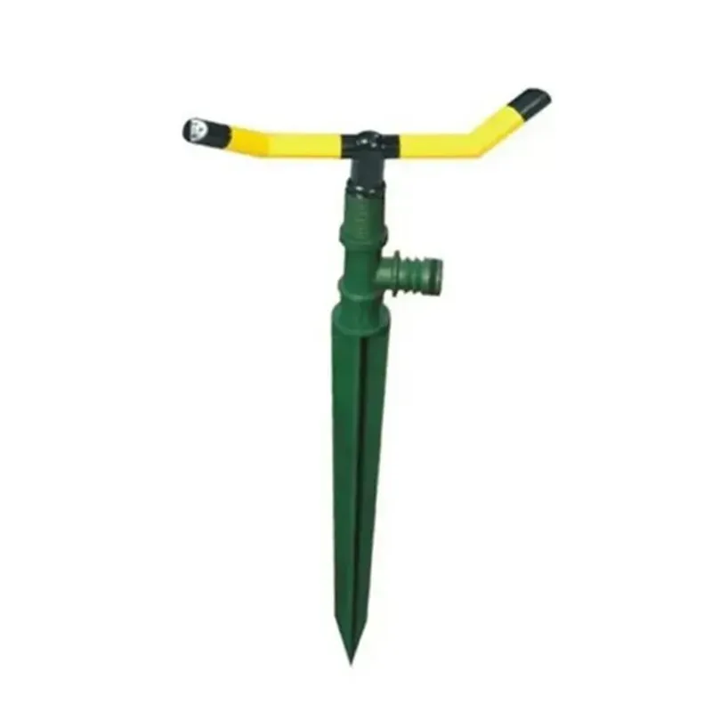Unison Spike Sprinkler 360 Degree Rotation with 2 Arms Head for Garden Use (Pack-2 Pcs)