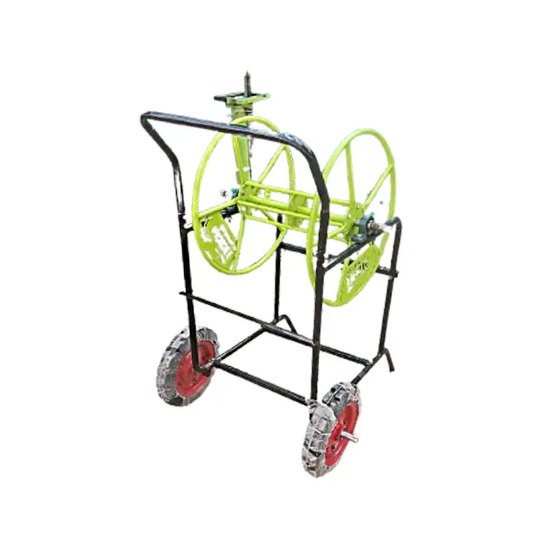 Nandee Agrotech Trolley Type Hose Pipe Winder For Upto 350 m Hose Pipe