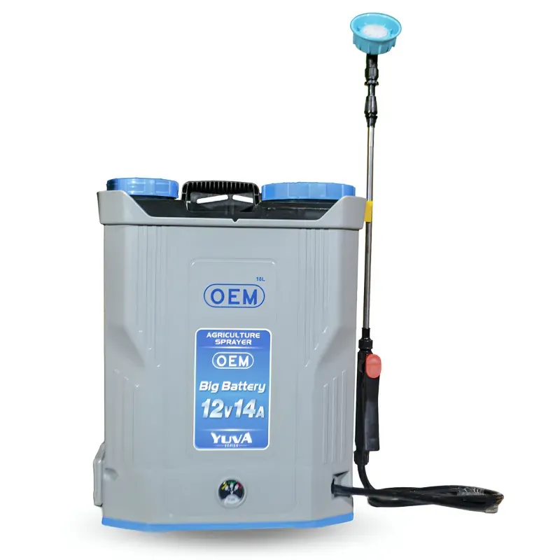 OEM 18 Litre Yuva Series, 12 V / 14 Ah Battery Operated Knapsack Sprayer For Agriculture Use