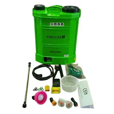 Fortune 16 Litre Square Shape Battery Sprayer With 12 V, 12 Ah Lithium Battery For Agricultural Usage