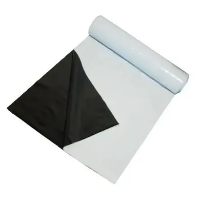 Siddhi Agritech 25 Micron Black and White Mulching Sheet, Suitable for Garden and Agriculture Purposes (Size-3.25 ft x 400 m)