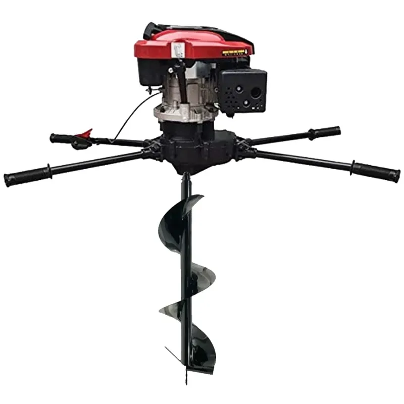SPRAYMAN 173 CC 4 Stroke Two Man Earth Auger with 12 Inch Bit, Heavy Duty Post Hole Digger SEA-2002