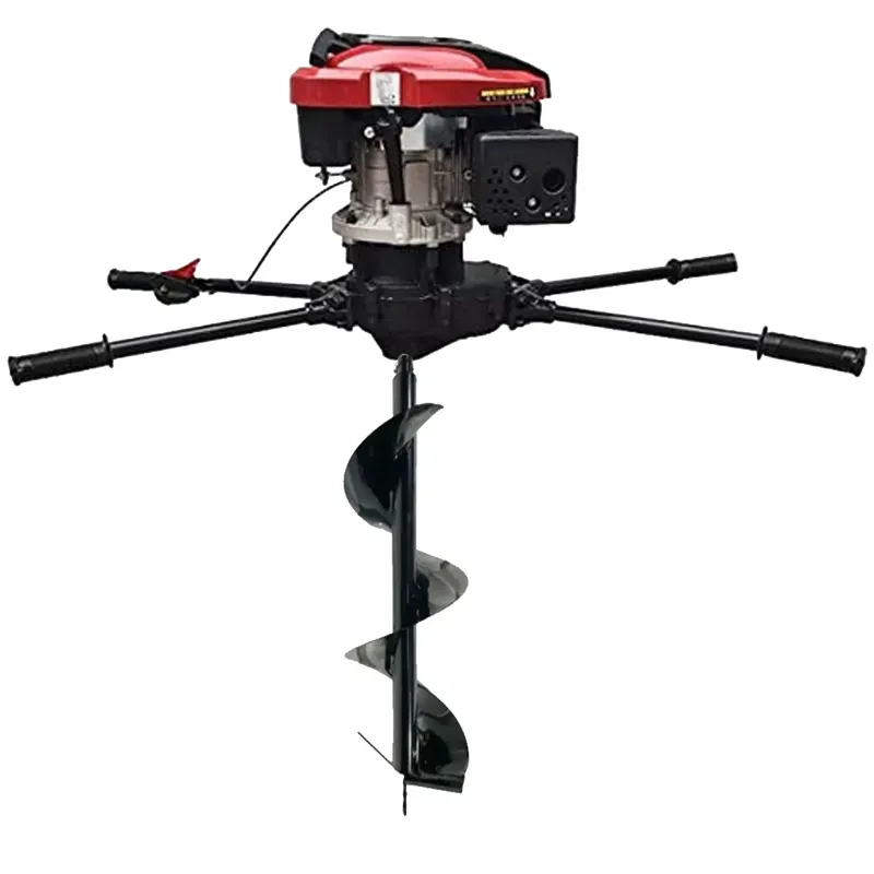 SPRAYMAN 173 CC 4 Stroke Two Man Earth Auger with 14 Inch Bit, Heavy Duty Post Hole Digger SEA-2002