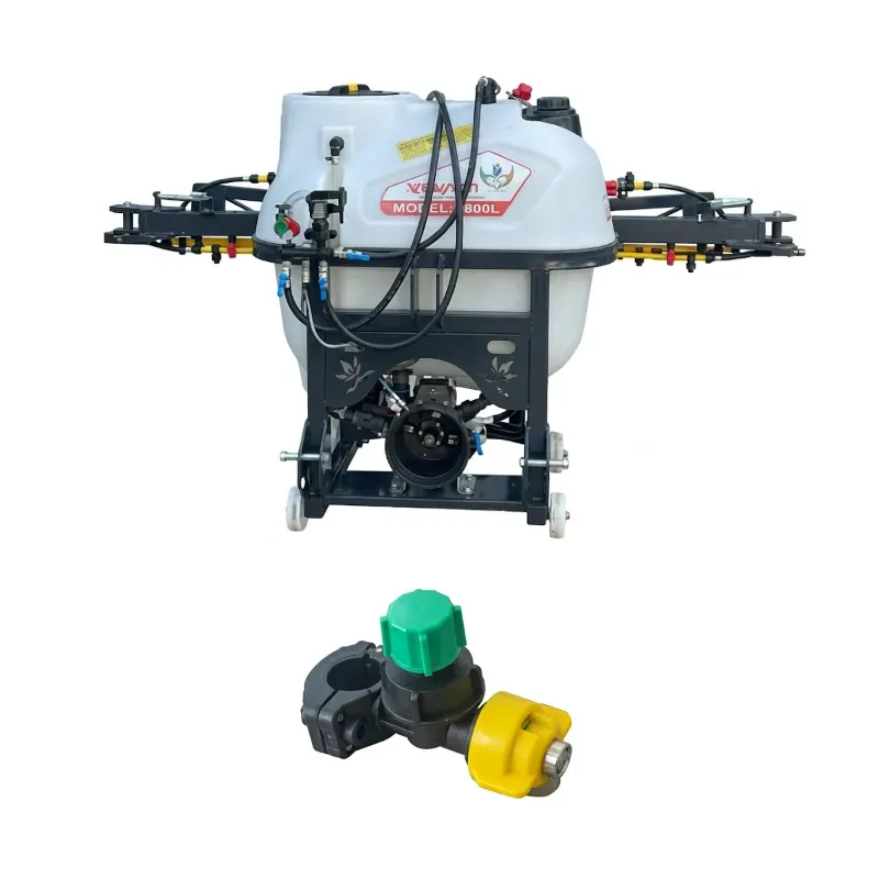 SPRAYMAN 300 Litre SP-300BS Tractor Mounted Diaphragm Boom Sprayer With Anti Drip With Solid Cone S.S. Tip Nozzel
