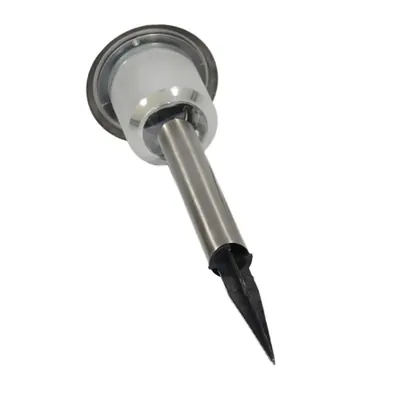 Solar Universe India 1 W Stainless Steel Multicolour Garden Lamp With Inbuilt Battery & Solar Panel Lighting Solution Designed to Enhance Your Outdoor Spaces