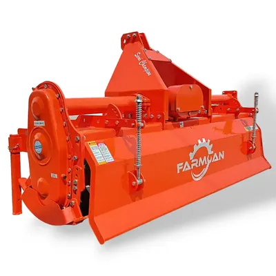 Farmcan 5.5 ft Bahubali Rotavator with 42 Blades Suitable for 45 HP to 60 HP Tractors (Type-Gear Box, Multi Speed)
