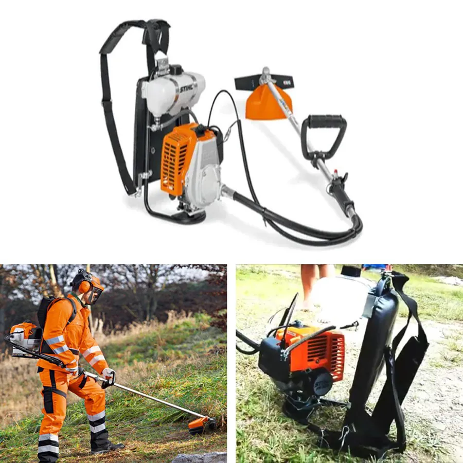 Stihl 1.1 HP FR-3001 Backpack Brush Cutter, 2 Stroke 30.5 CC with 2 T Blade