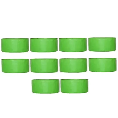 Siddhi Agritech 250 GSM 10 pieces HDPE Round Shape Reusable Grow Bag, Suitable for Gardening and Nursery (Size-18 x 6 Inch)